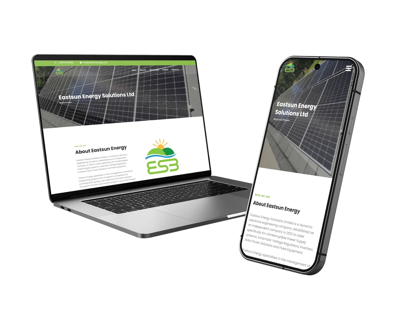 Eastsun Energy Website