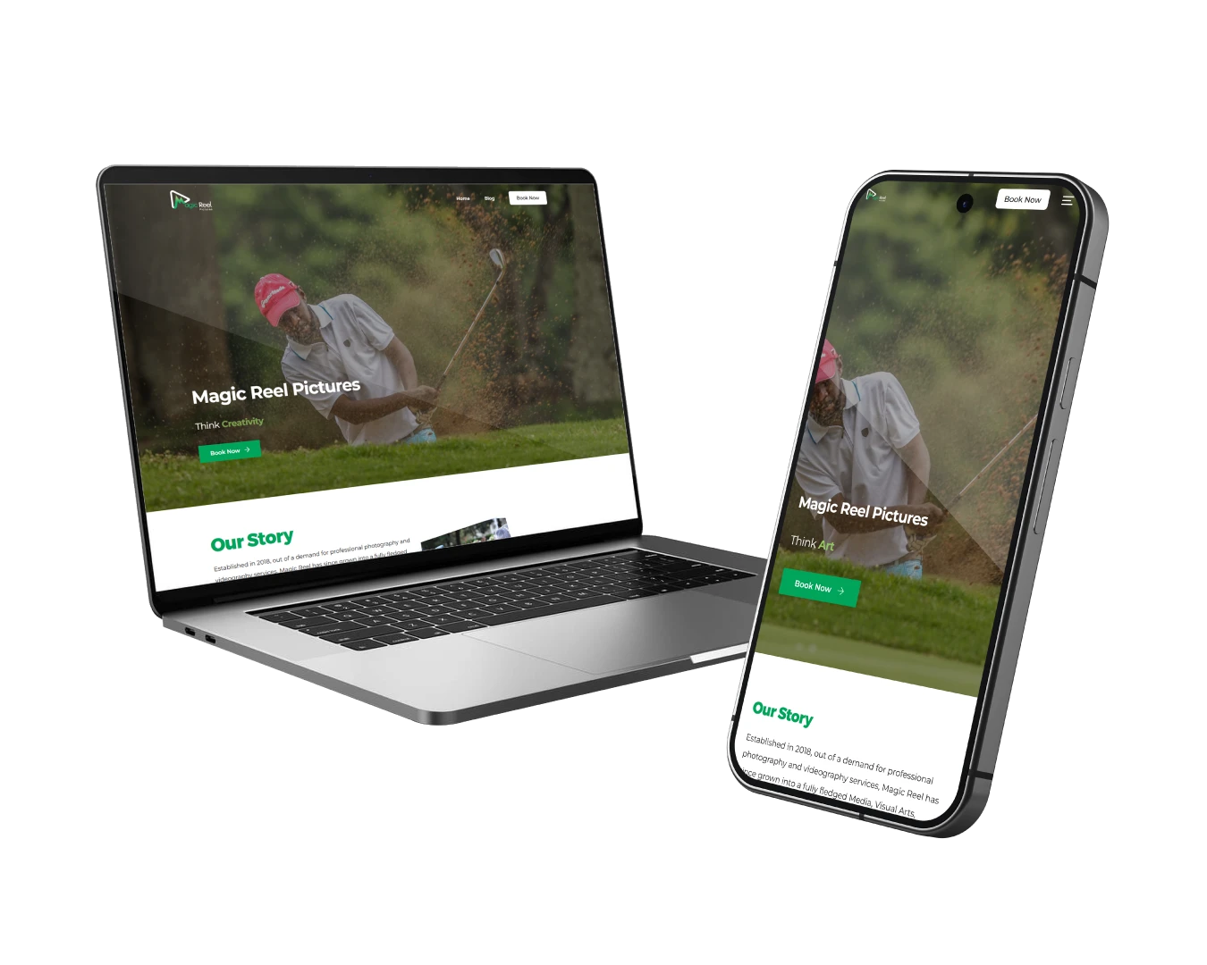 Magic Reel Pictures Website