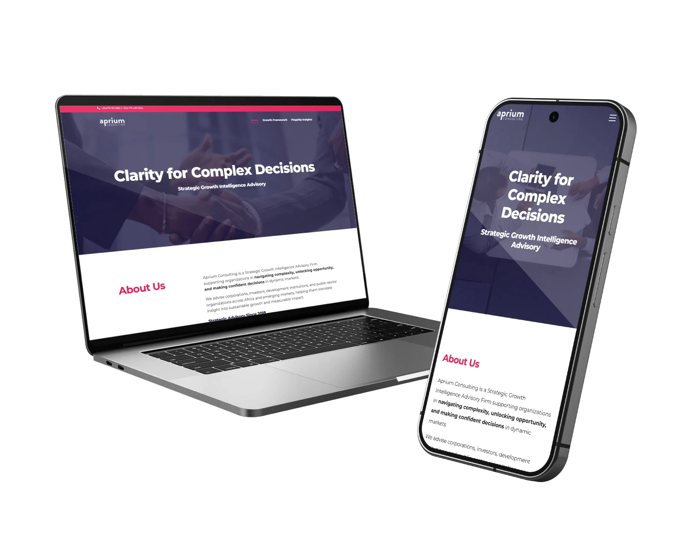 Aprium Consulting Website